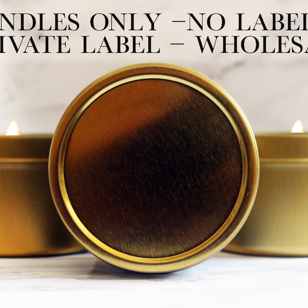 Bulk Candles Without Labels - Wholesale Candles - Candles Only - No Labels