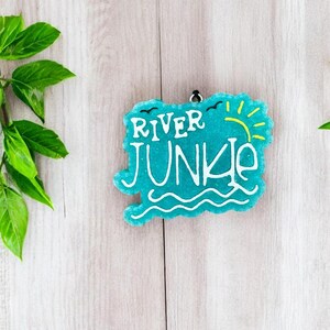River Junkie Freshie | Car Freshie | Car Air Freshener | Car Accessory | Aroma Beads | Air Freshener