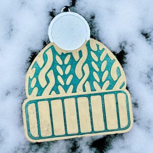 Winter Hat Freshie | Car Freshie | Car Air Freshener | Car Accessory | Aroma Beads | Air Freshener
