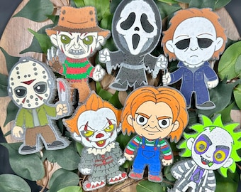 Spooky Scary Characters | Car Freshie | Car Air Freshener | Car Accessory | Aroma Beads | Air Freshener
