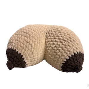Handmade Crochet Boob Pillow – Plush & Playful Comfort