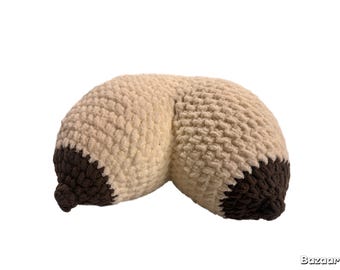 Coussin pour seins au crochet fait main - Peluche et confort ludique