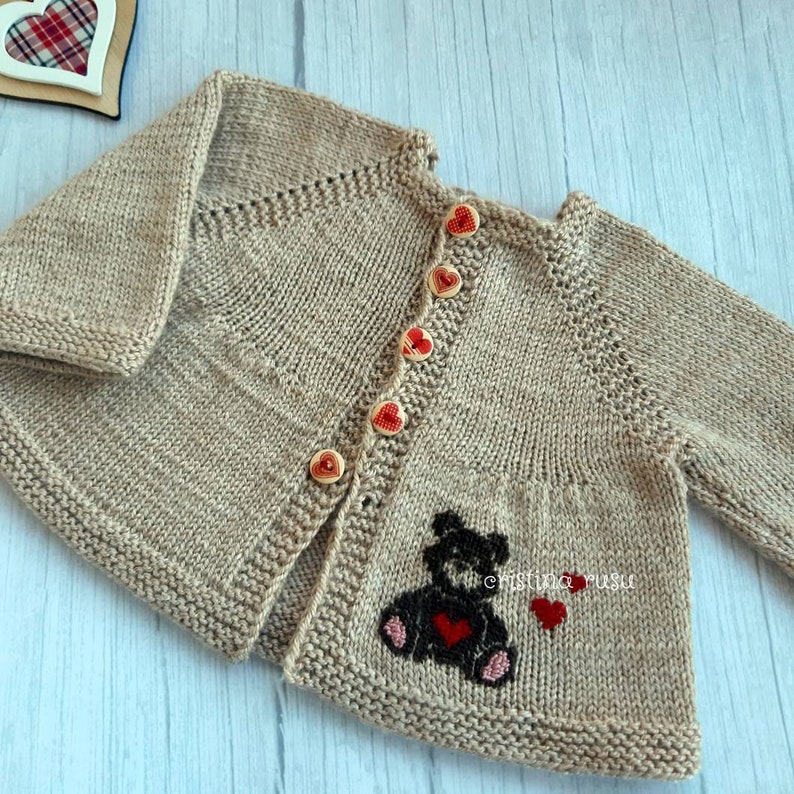 Knit Baby Boy Set With Handmade Embroidery Hand Knit Baby - Etsy