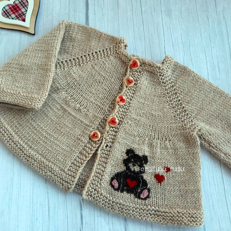 Knit Baby Boy Set With Handmade Embroidery Hand Knit Baby Etsy
