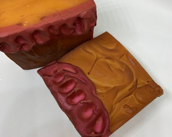 Schokolade Rose handgemachte Seife