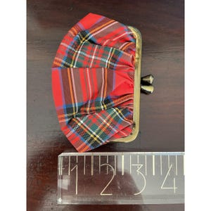 R.W. Forsyth Dinburgh Glasgow Molmax Scottish Red Plaid Shoulder Bag Coin Pouch image 12
