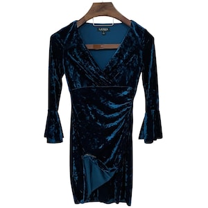 long sleeve cotton t shirt dress Women's 100% Organic Cotton T-Shirt Dress XS / Peacock main image 1