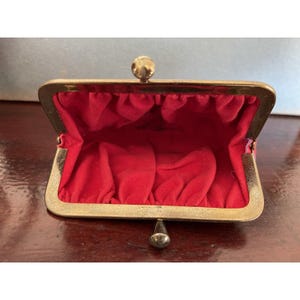R.W. Forsyth Dinburgh Glasgow Molmax Scottish Red Plaid Shoulder Bag Coin Pouch image 10