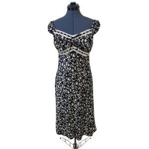 knee length dresses for ladies Off the Shoulder Blue Black Lace Prom Dresses with Ruffles, Off Should –  Eip Collection main image 0
