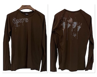Vintage Jim Morrison the Doors Memorial Beige Brown Winterland T