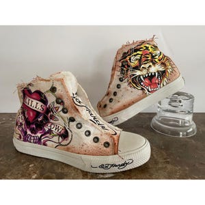 Y2k High Top Sneakers - Etsy