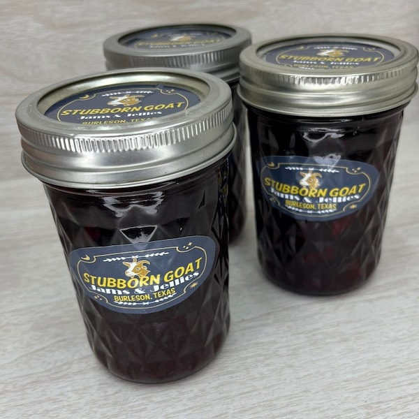 Homemade CHERRY JAM by Stubborn Goat Homemade Jams and Jellies Jelly Small Batch Limited Production