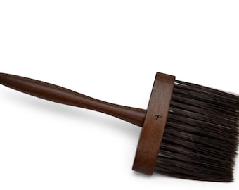 USA Made Handmade HORSE HAIR Bristle Broom 9.5” Whisk Car Table Corner Hand Brush Cleaning Kitchen Eco Friendly altar barber body duster