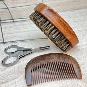 Oxhorn shops Double sided Boar Bristle Brush.