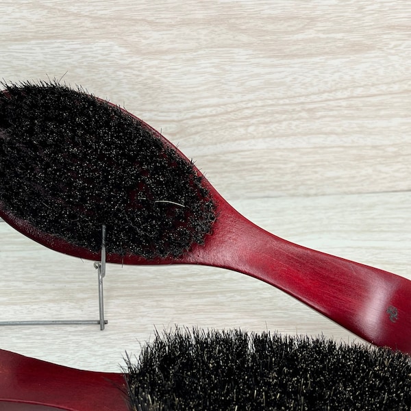 Boar Bristle Hair Brush Made in Usa Etsy