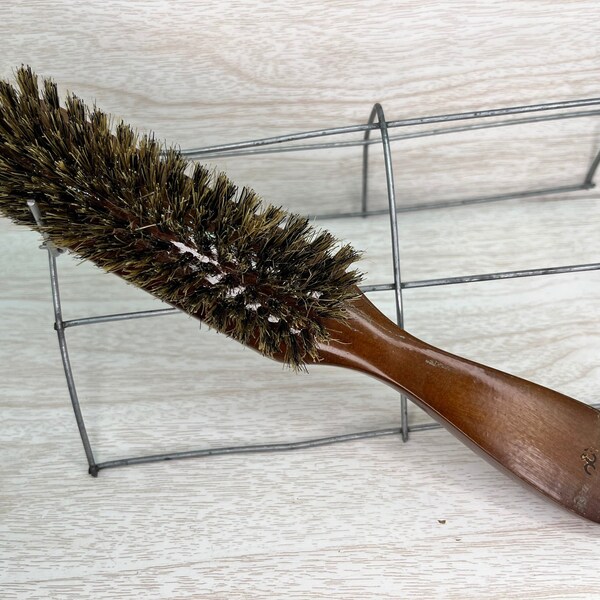 Boar Bristle Hair Brush Made in Usa Etsy