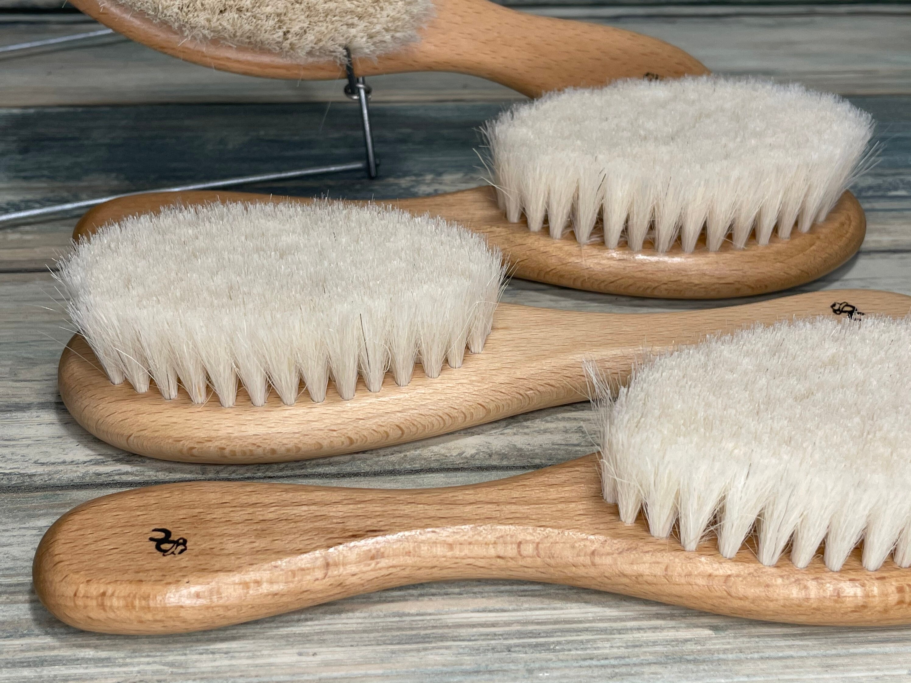 Goat bristle store brush
