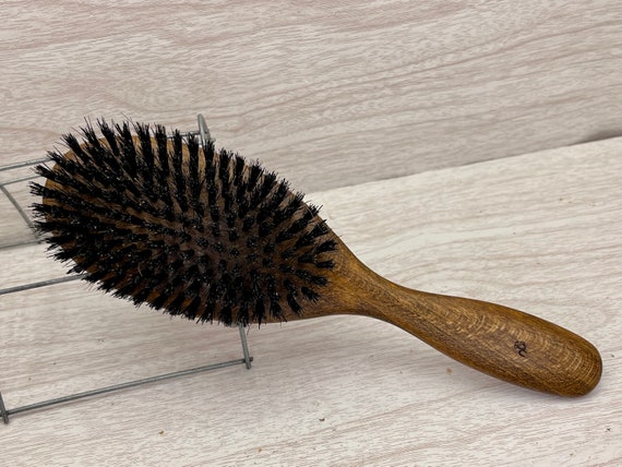 Accessory: One Medium ROUND - approximately 2.75 Wide HORSE HAIR Brushes