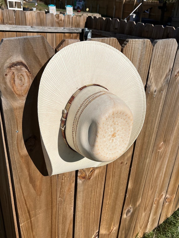 USA Made Wood Cowboy Hat WALL HANGER Holder Also Holds Caps Fedora Etc. Eco  Friendly Bamboo Display Mounted Rack Hanging Hook Western 