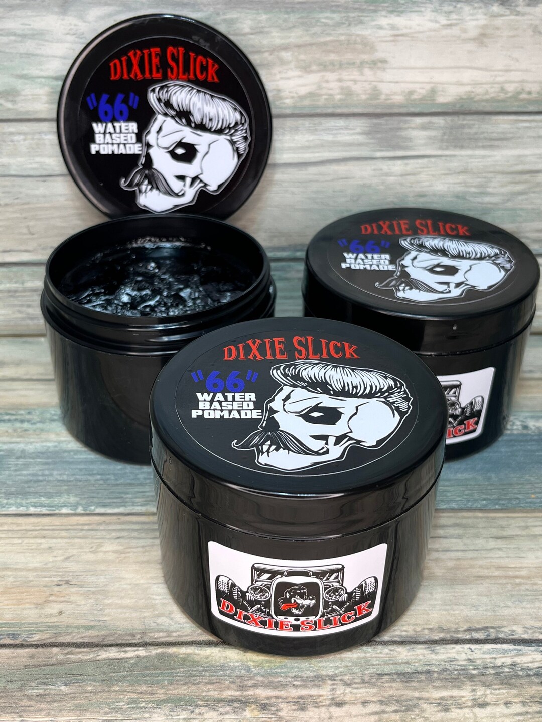 Dixie Slick 66 Water Based Pomade 8oz Glycol Petroleum Free