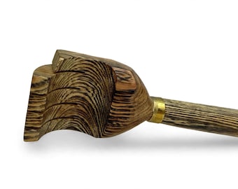 USA Made Texas OAK Wood Handmade 17” Long Back Scratcher Men's Women's Kids Dixie Cowboy