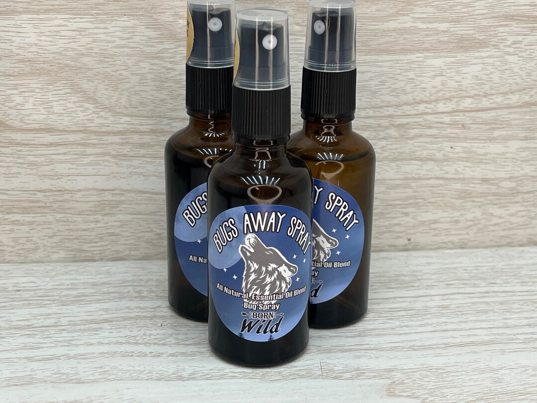 BUGS AWAY EO Bug Spray Essential Oil Natural Organic Chemical Free Tick