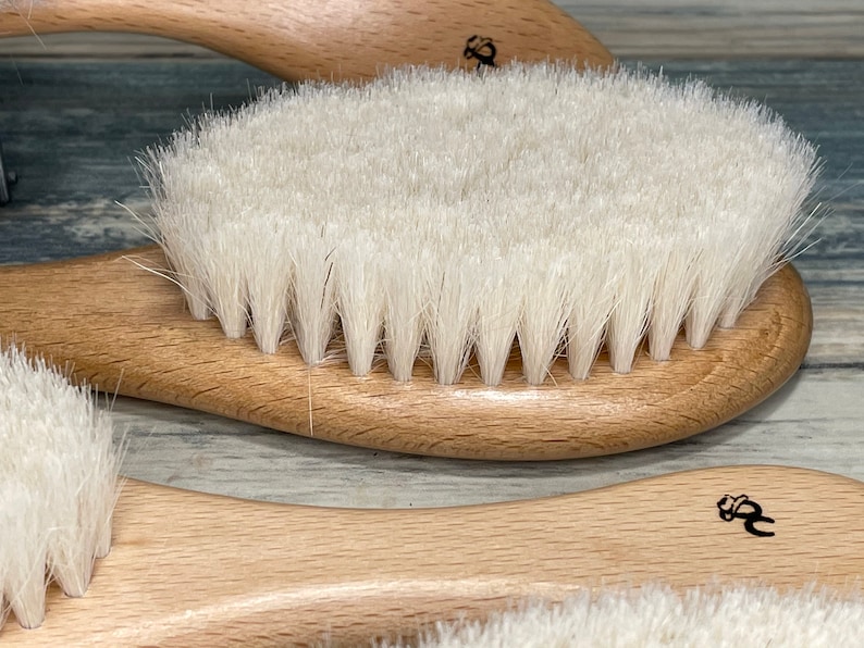 USA Made 100 Texas GOAT Brush Farm Raised Goats Hair Bristle Etsy