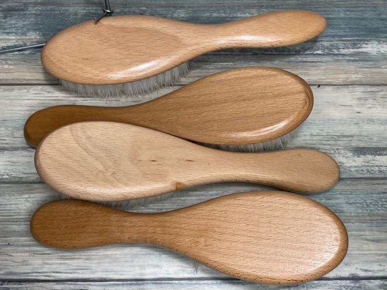 USA Made 100 Texas GOAT Brush Farm Raised Goats Hair Bristle Etsy