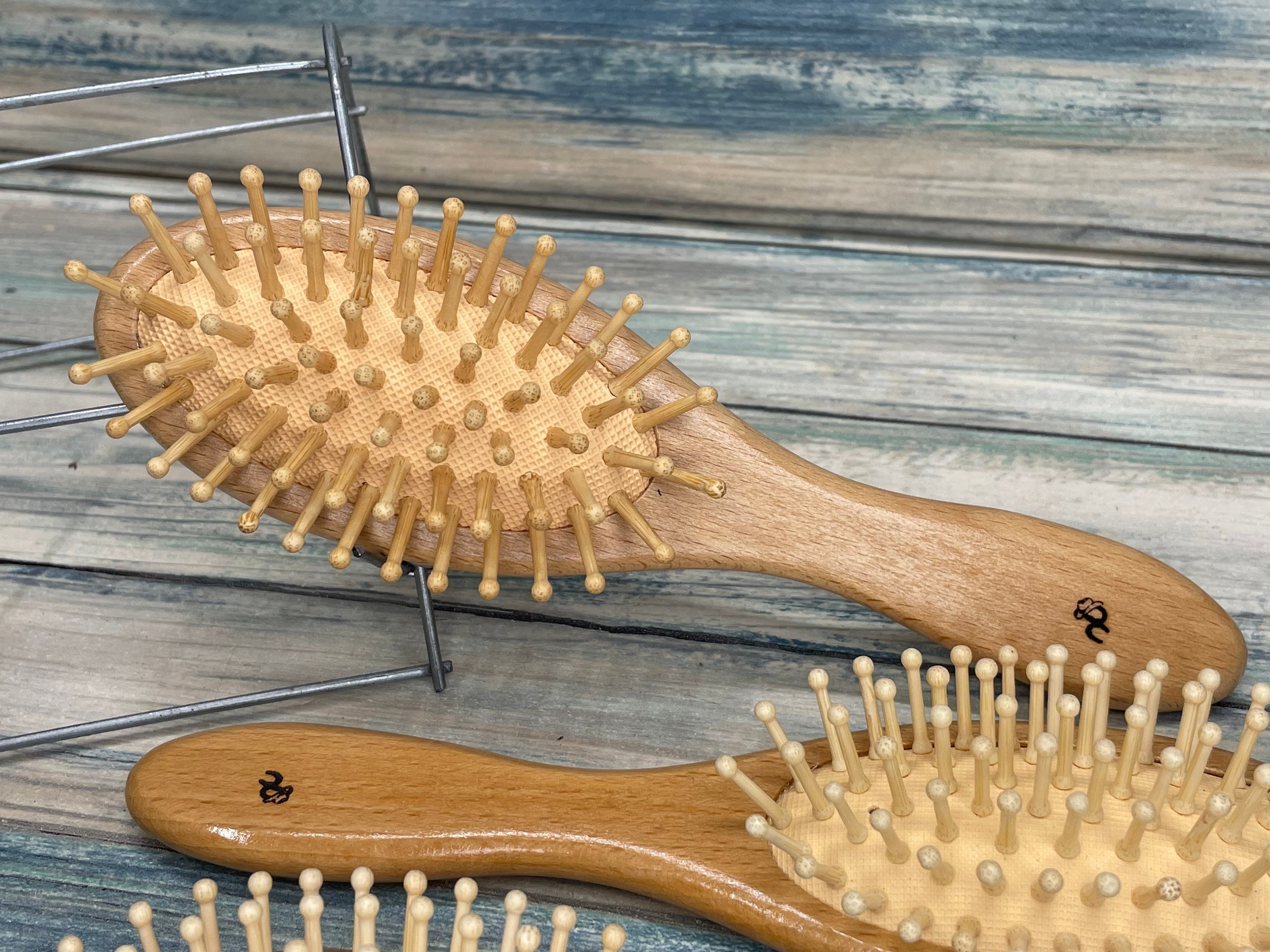 Bamboo Hair Brush - Etsy Bamboo Hair Brush - Etsy