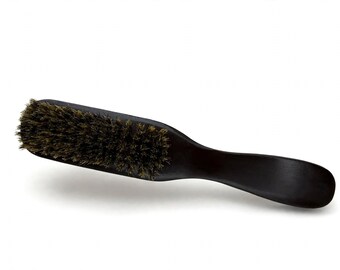 USA Made Beechwood Reclaimed Wood Boar Hair Bristle  Styling Soft Medium Smoothing Dry Wet 9” Brush Dixie Cowboy