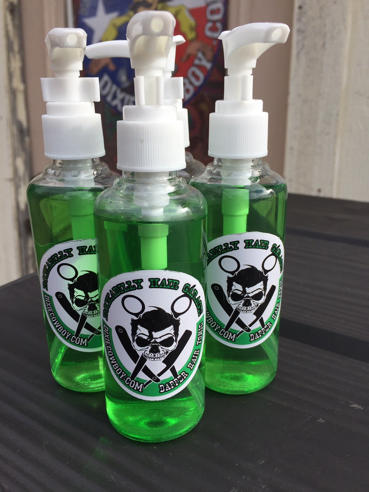 Custom 16oz for RB Dapper Hair Tonic by Dixie Cowboy ...