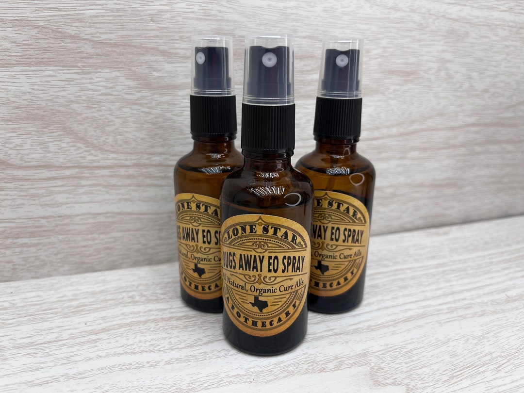 BUGS AWAY EO Bug Spray Essential Oil Natural Organic Chemical Free Tick