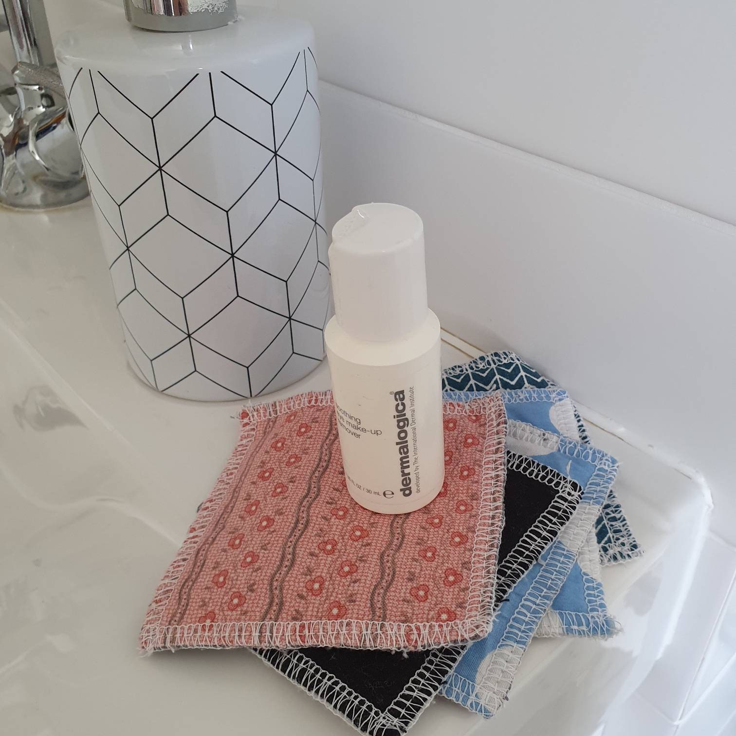 Reusable Cotton Face Pads Set of 5 Etsy