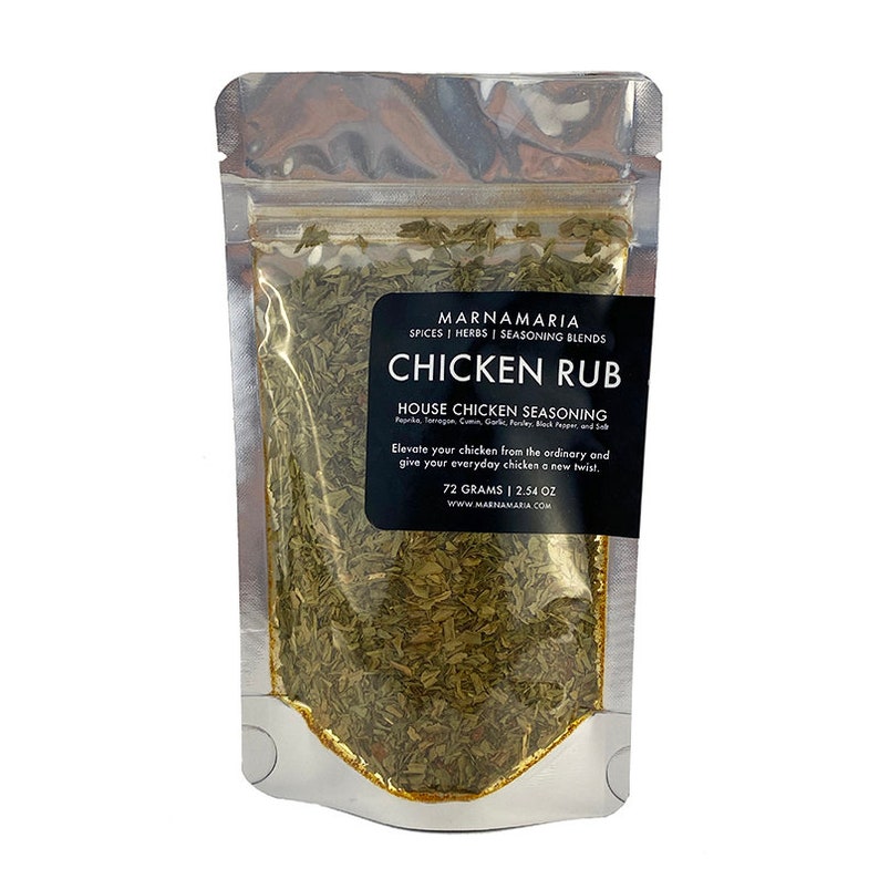 Chicken Rub Tarragon and Paprika Seasoning Blend for Etsy