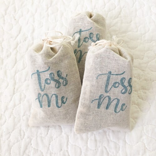 Customized French Lavender Sachet orders Muslin Bags for Wedding Ceremony, Reception Toss, Send Off, or Guest Favors (Set of 15) | MarnaMaria