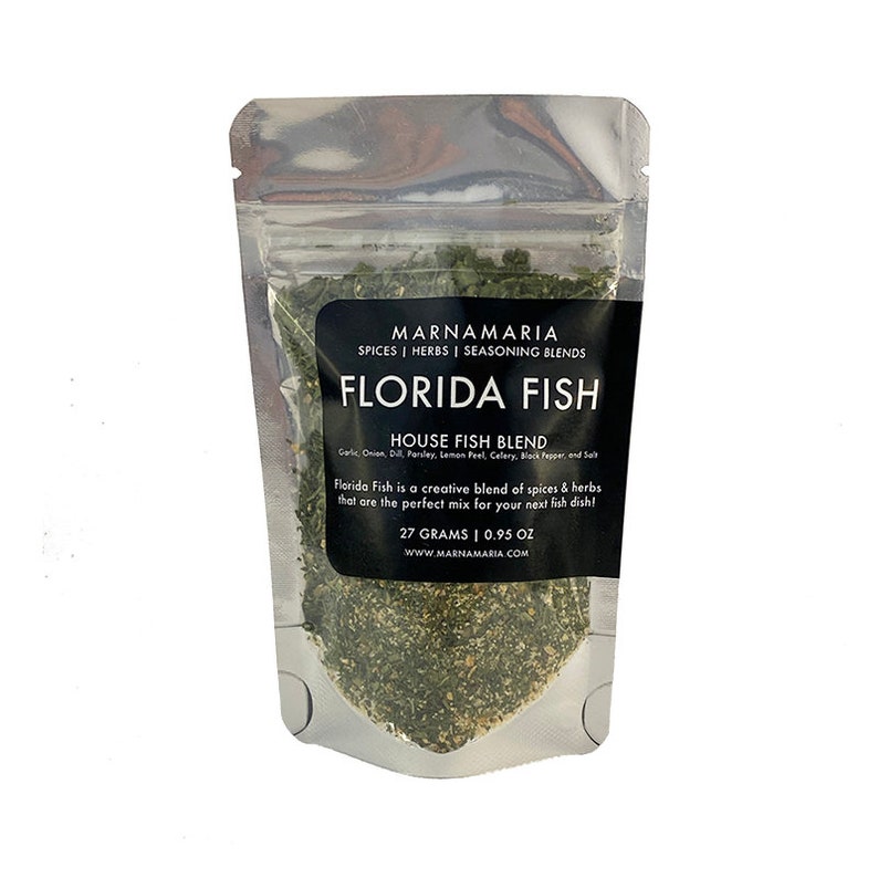 Florida Fish Lemon Dill & Herb Fish Seasoning for White Etsy