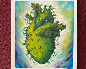 Corazon Azteca Sticker (3.5" X 4")