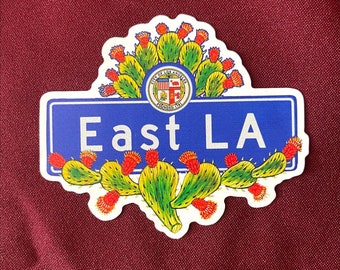 East LA Sticker (4" X  3.5")