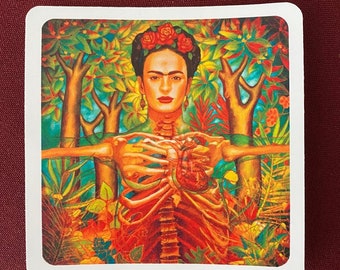 Corazon de Frida (4" X 4")