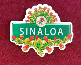 Sinaloa Sticker (4" X  3.5")