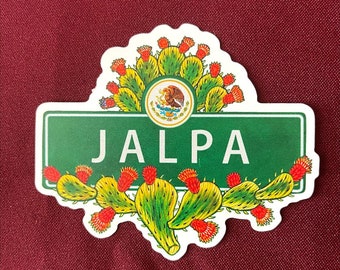 Jalpa Sticker (4" X  3.5")