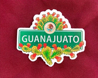 Guanajuato Sticker (4" X  3.5")