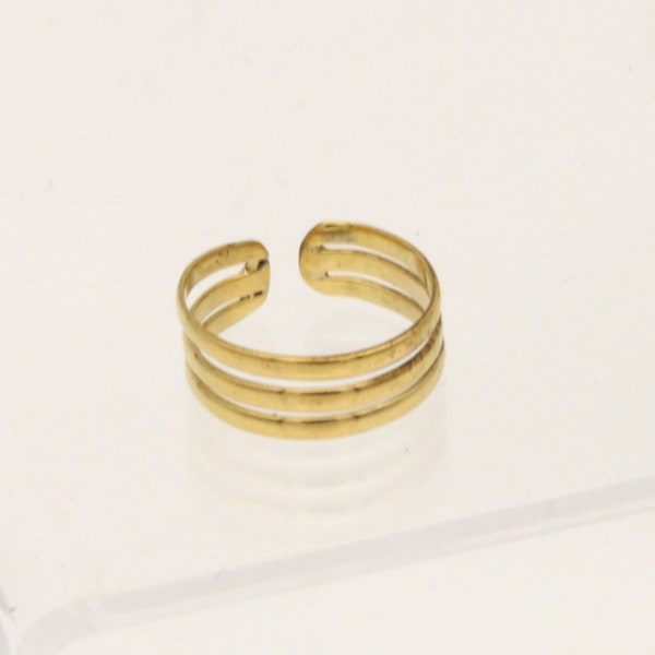 Foot ring toe ring brass