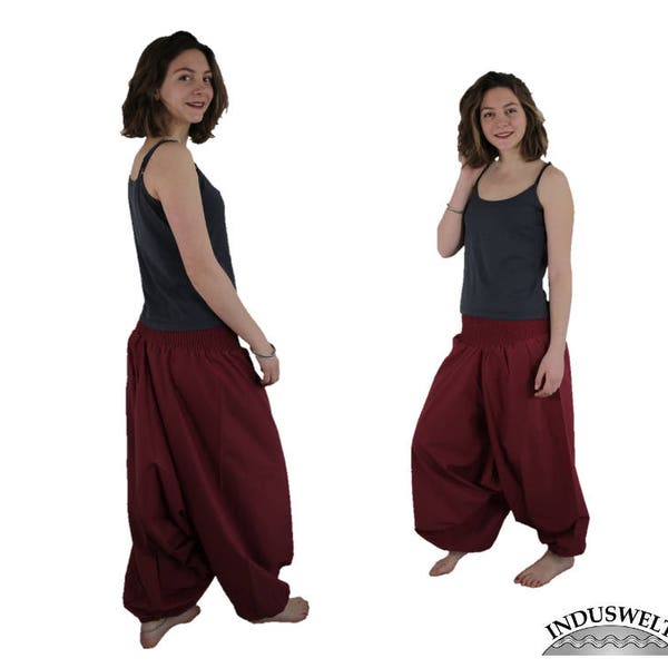Sarouel pantalon pantalon d’yoga rouge