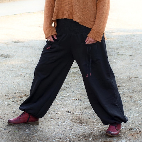 Pantalon chaud avec poches de différentes couleurs