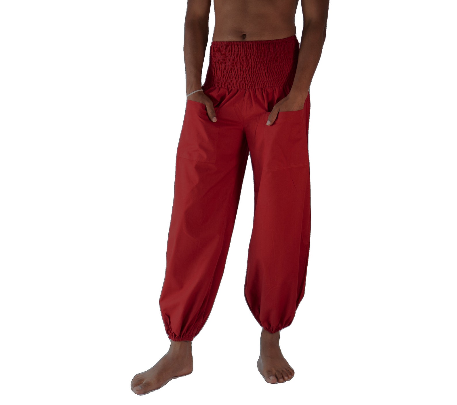 Cotton Yoga Pants BIG AND TALL Sarouel Pant Harem Pant Etsy