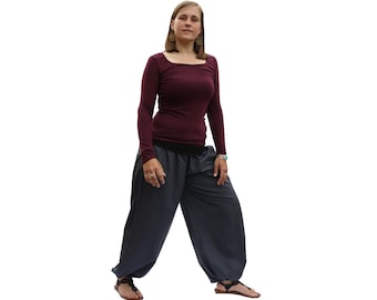 Pantalon de yoga bloomer coton