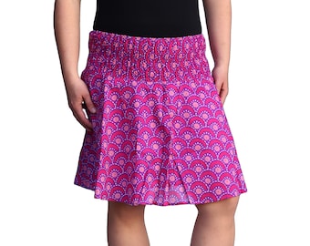 Cotton Skirt in pink