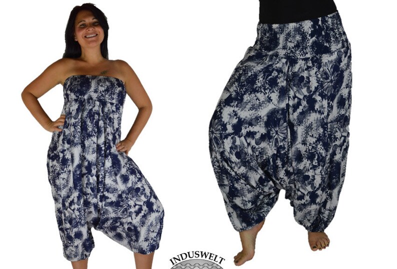 Plus Size Harem Pants with Long Length