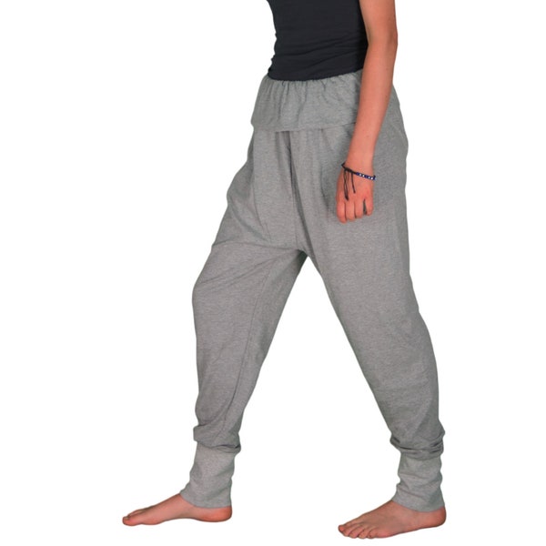 Comfortable jersey bloomers pants in grey